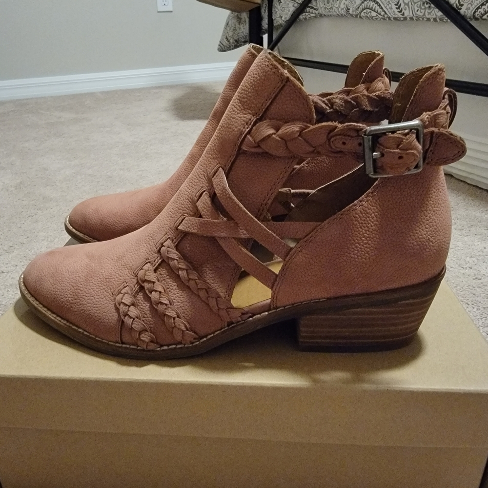 Lucky Brand Forbas Mauve Lyssa Nubuck